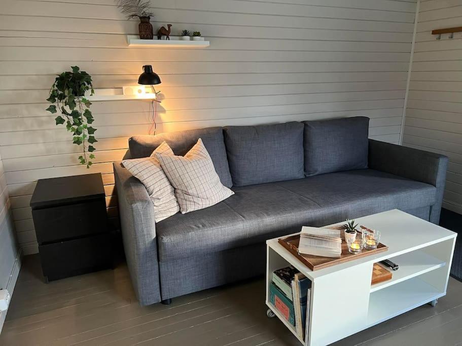 Idyllisk Minihus I Landlige Omgivelser - Med 5 Sengeplasser Og Parkering Åsen Exteriér fotografie